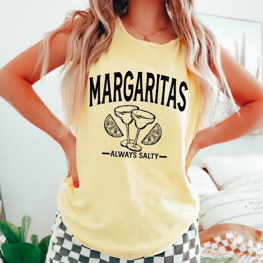 Margaritas Always Salty DTF