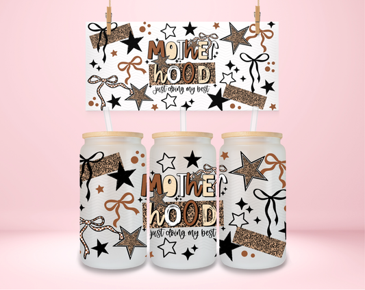 Motherhood Just Doing My Best UVDTF Wrap