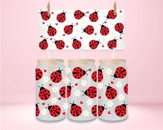 Lady Bugs and Daisies UVDTF Wrap