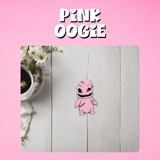 Pink Oogie Straw Topper
