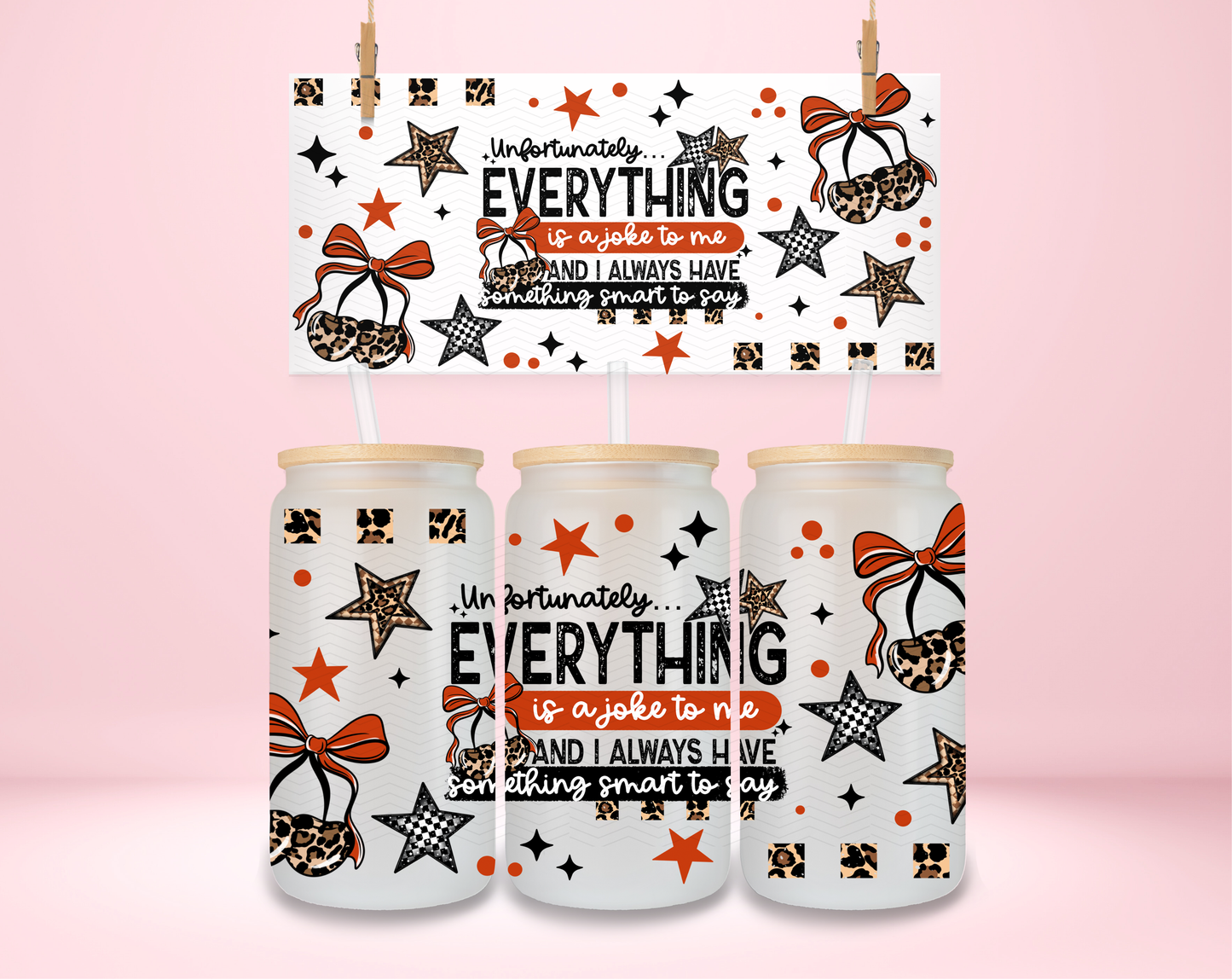 Always Have Something Smart to Say UVDTF Wrap