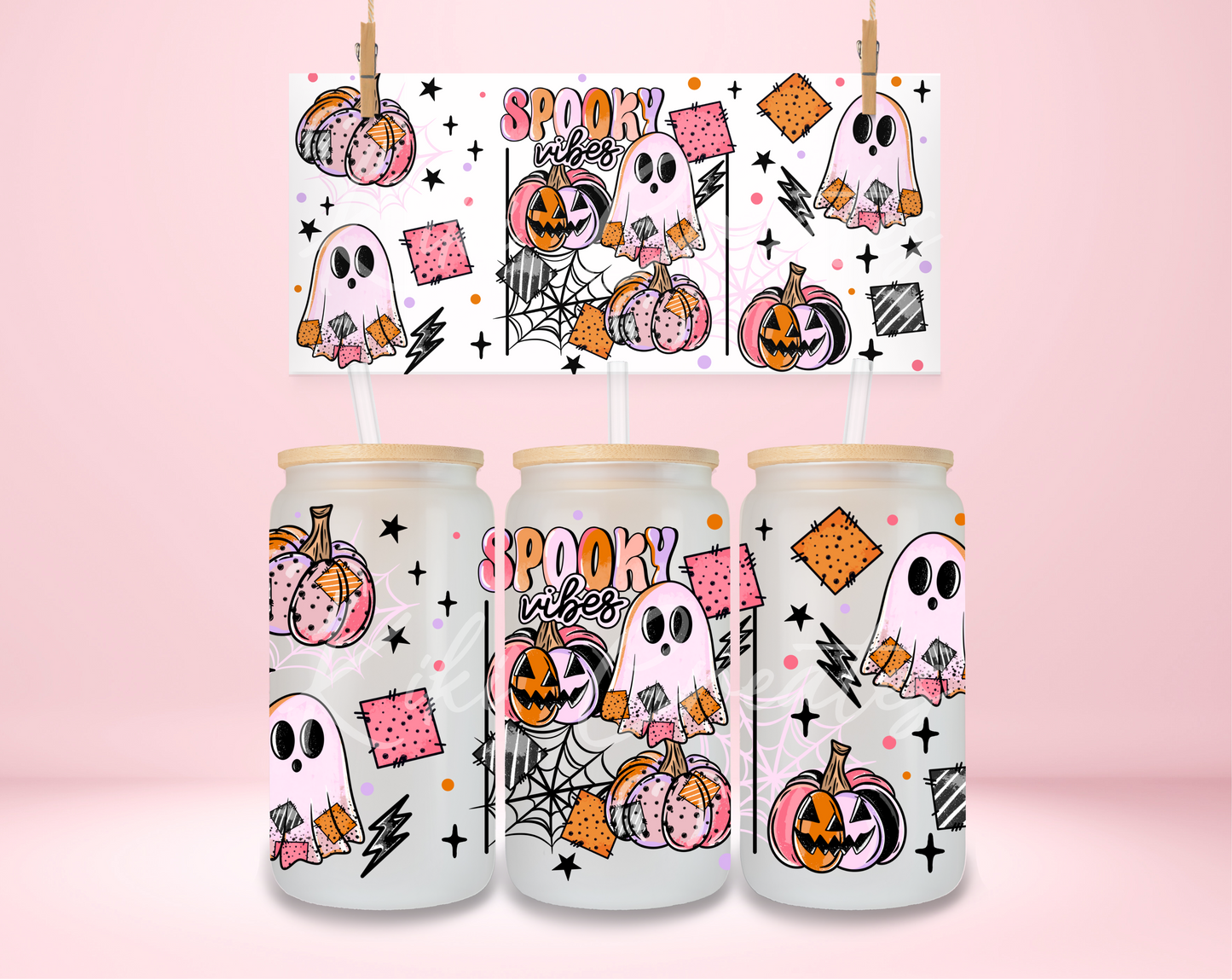 Spooky Holo Vibes UVDTF Wrap