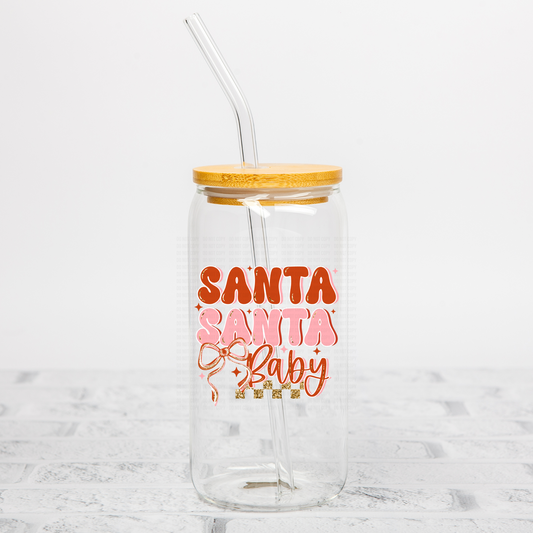 Santa Santa Baby UVDTF Decal
