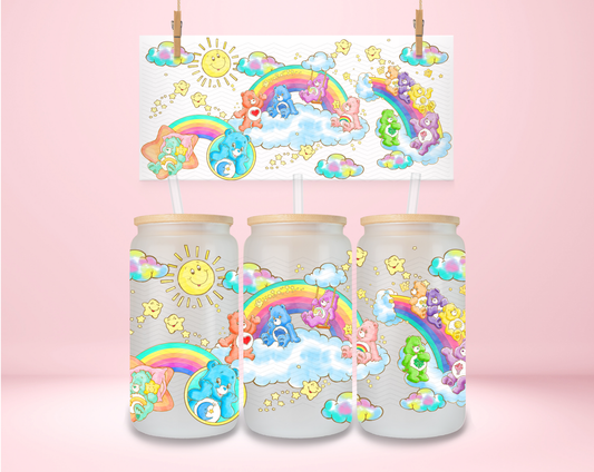 Colorful Bears UVDTF Wrap