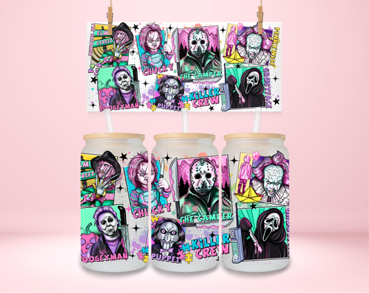 Colorful Killer Crew UVDTF Wrap