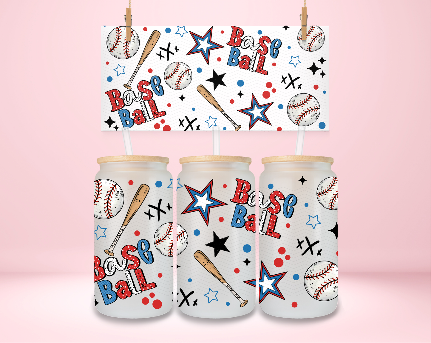 Baseball Things UVDTF Wrap