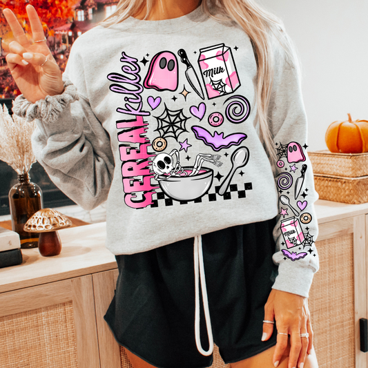 Cereal Killer W/Sleeves DTF