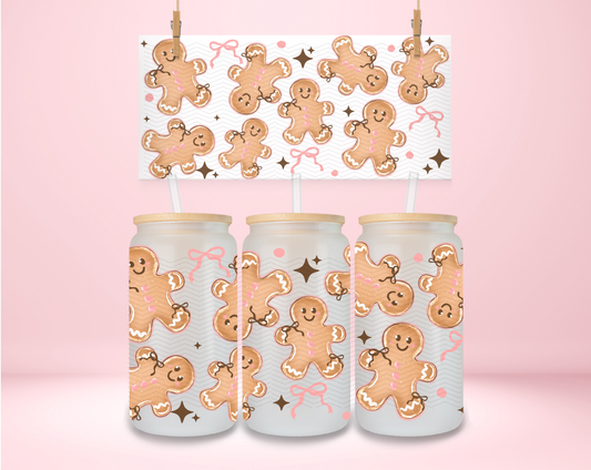Pink Gingerbread Coquette UVDTF Wrap