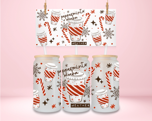 Peppermint Mocha Coffee UVDTF Wrap