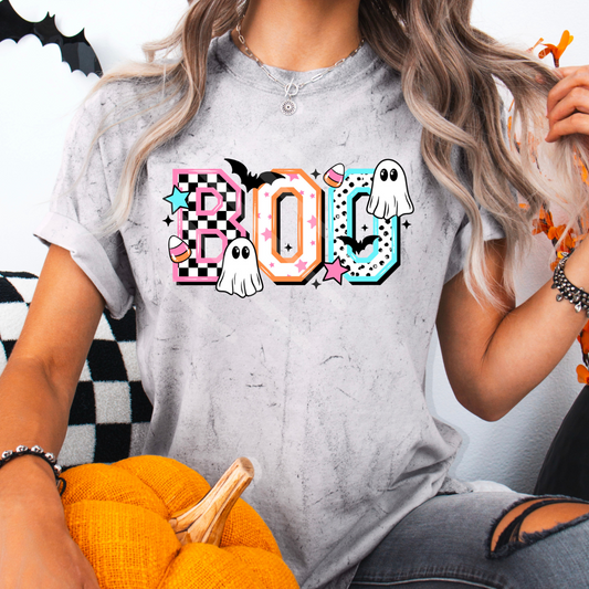 Boo Colorful DTF