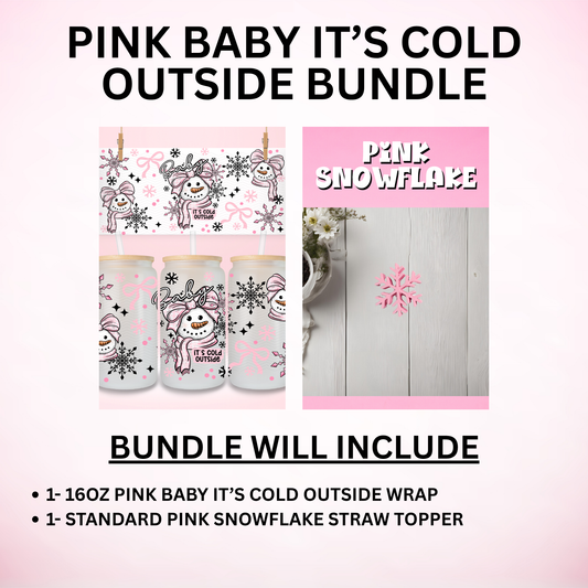 Pink Baby It's Cold Outside Bundle