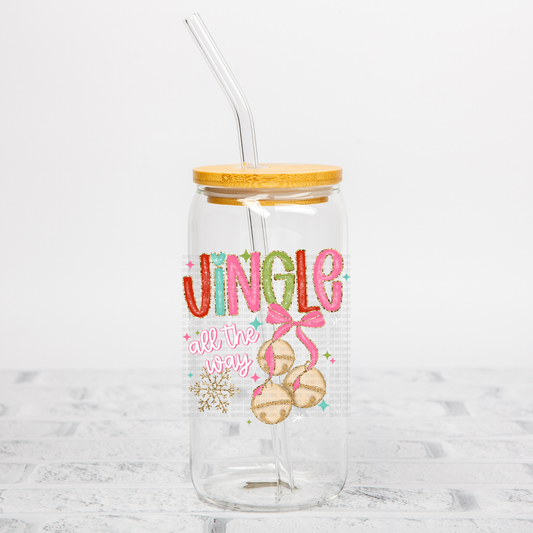 Jingle All The Way UVDTF Decal