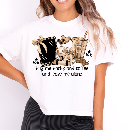 Buy Me Books And Coffee DTF