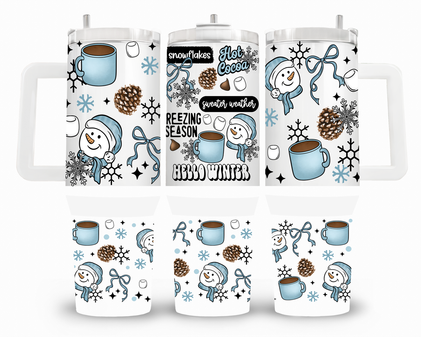 Freezing Season 40oz UVDTF Wrap