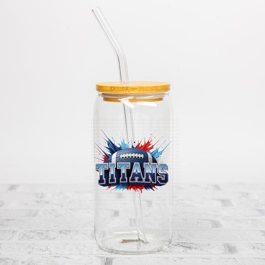 Titans Football UVDTF Decal