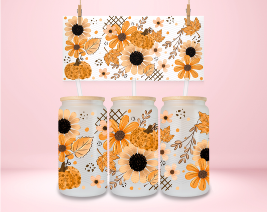 Fall Floral UVDTF Wrap