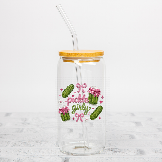 Pickle Girly UVDTF Decal