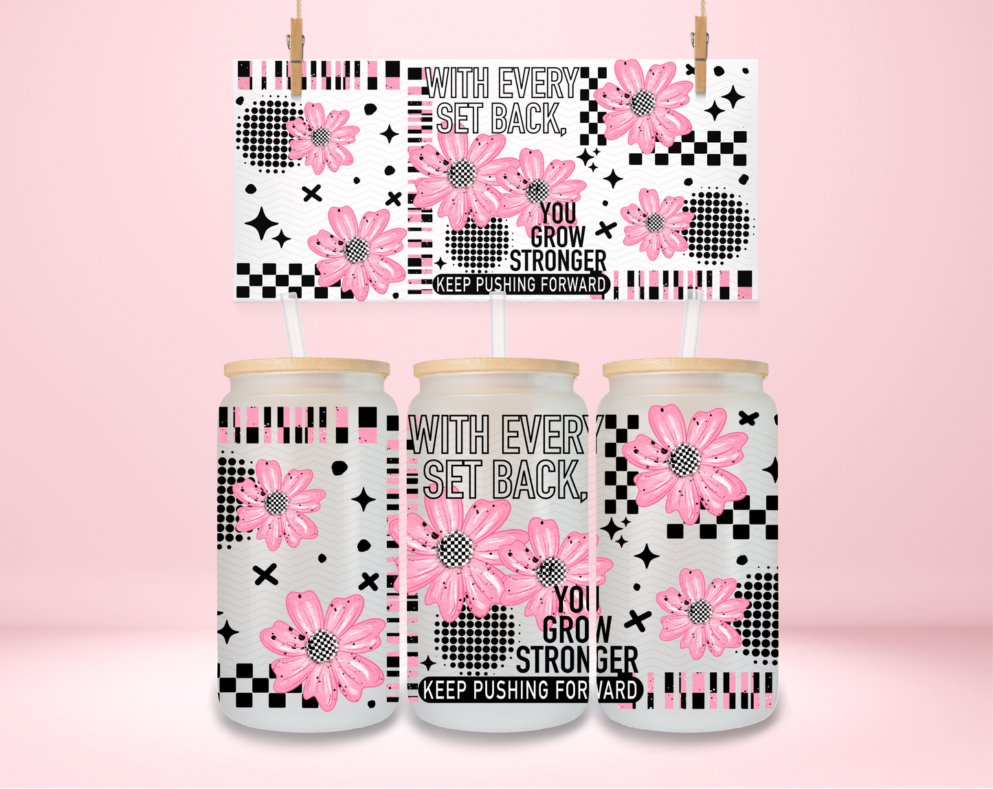 Grow Stronger UVDTF Wrap