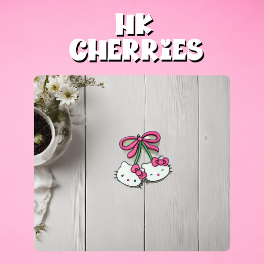 HK Cherries Straw Topper