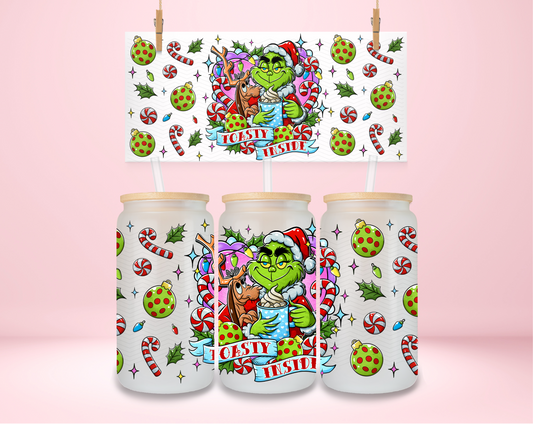 Toasty Inside Grinch UVDTF Wrap