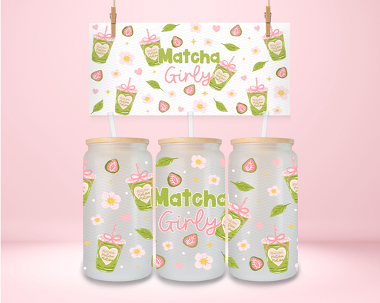 Matcha Girly UVDTF Wrap