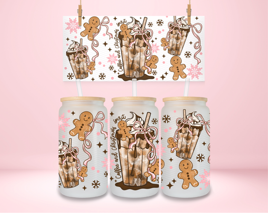 Gingerbread Coffee UVDTF Wrap