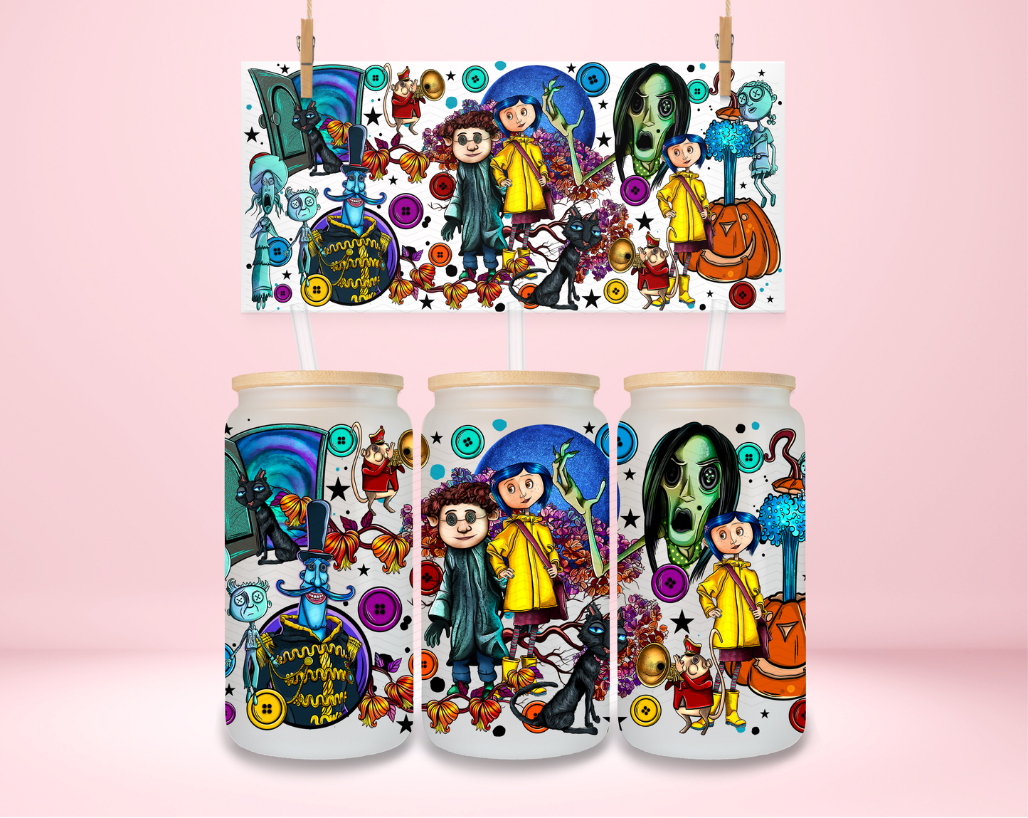 Coraline UVDTF Wrap