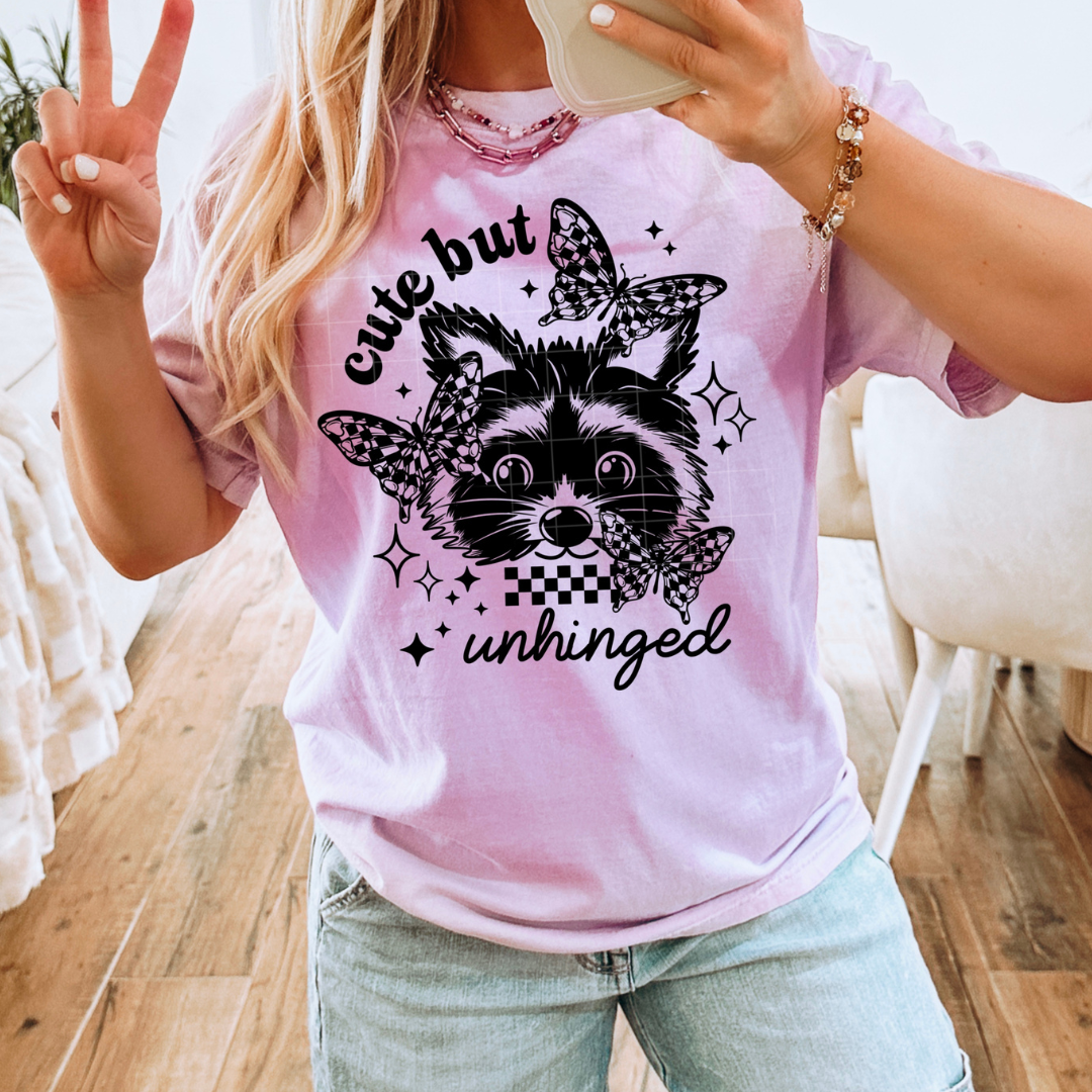 Cute But Unhinged DTF