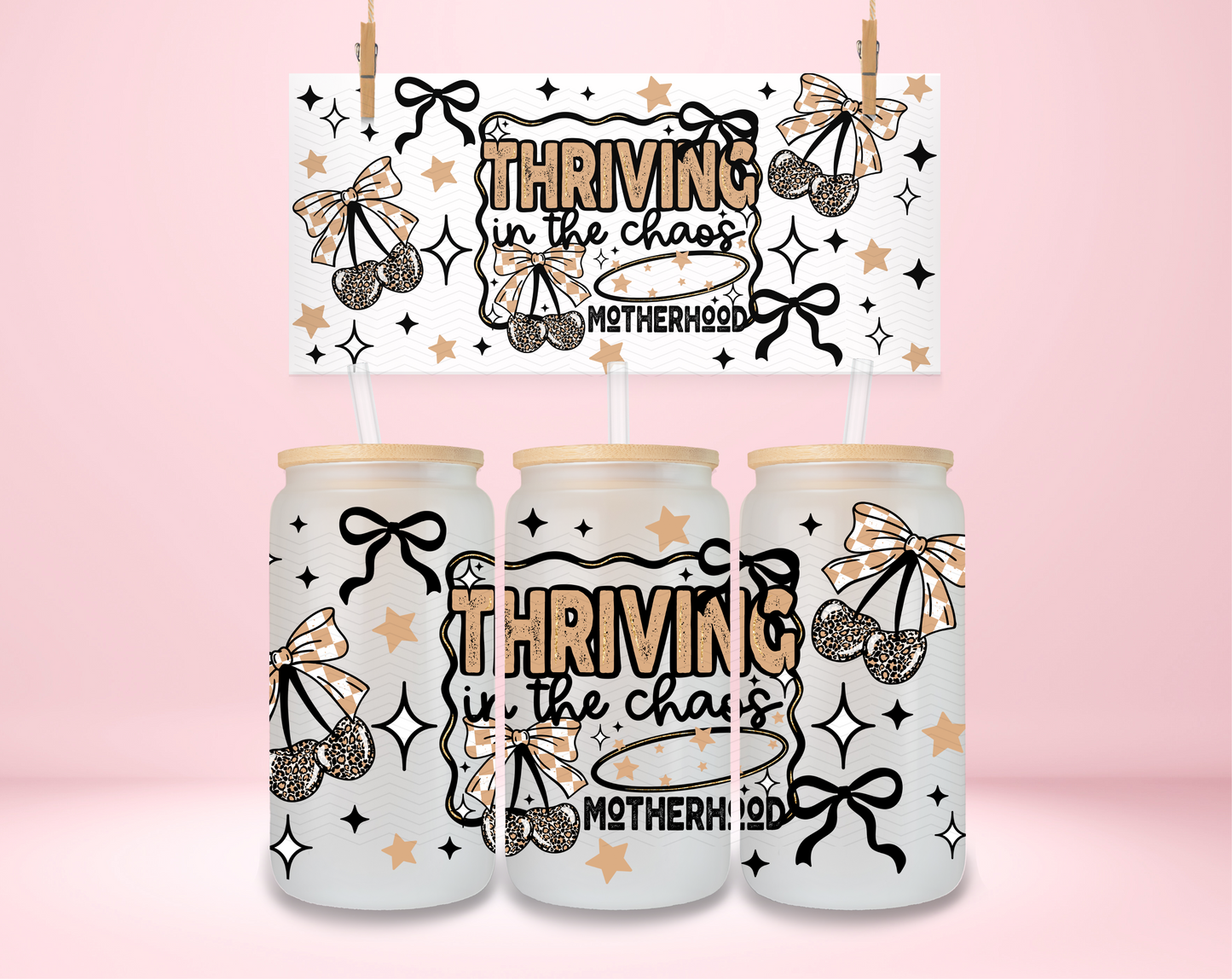 Thriving In The Chaos Motherhood UVDTF Wrap