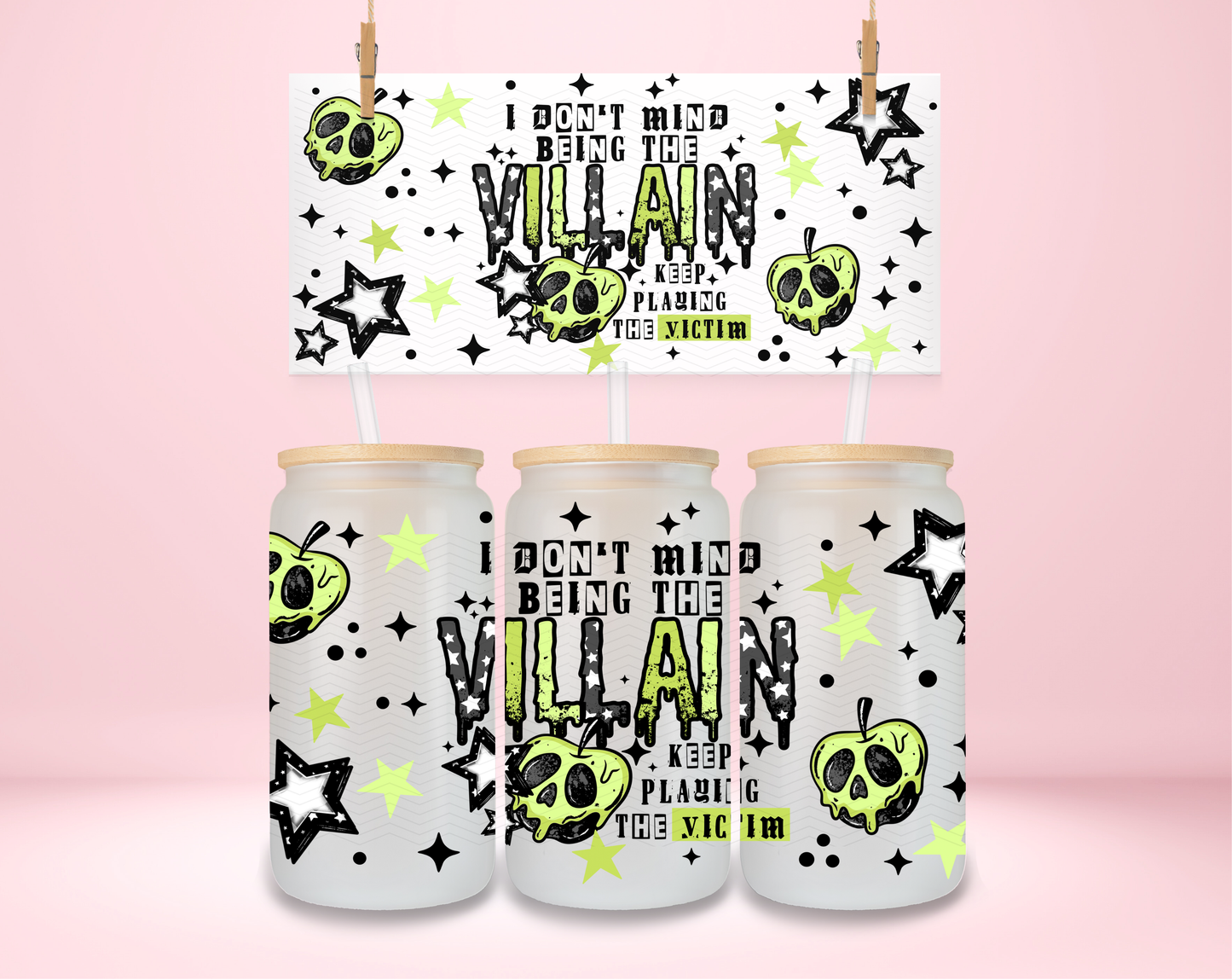 Keep Playing the Victim UVDTF Wrap