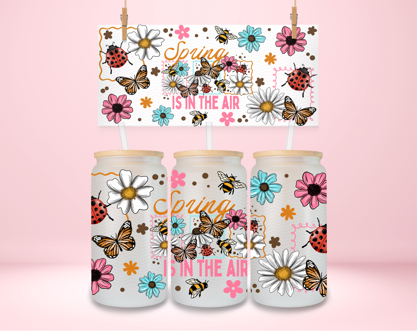 Spring Is In The Air UVDTF Wrap