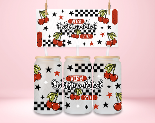 Very Overstimulated Cherries UVDTF Wrap