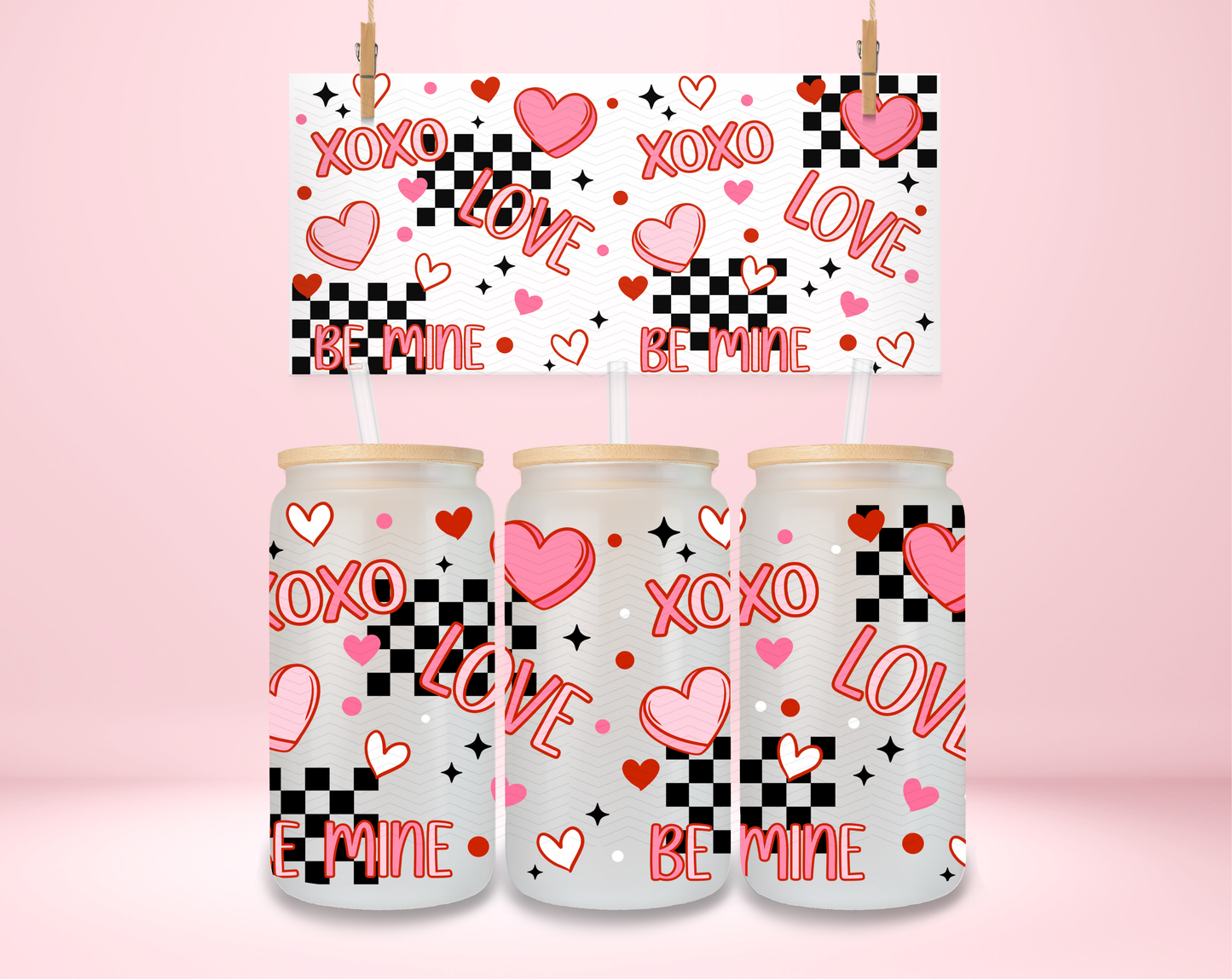 Xoxo Be Mine UVDTF Wrap