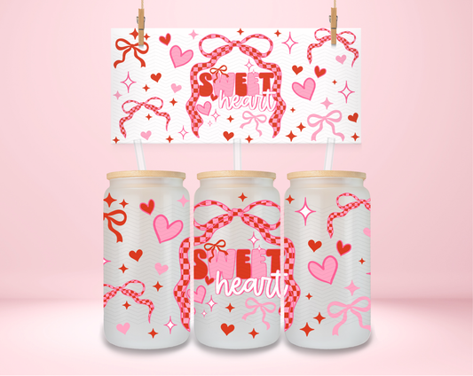 Sweetheart Checkered Coquette UVDTF Wrap