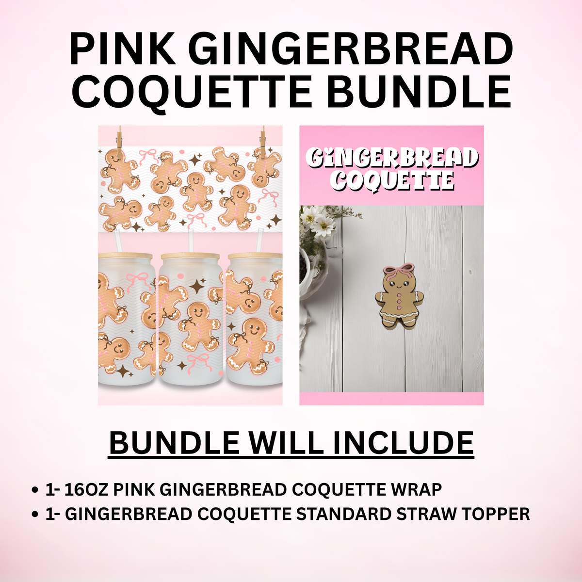 Pink Gingerbread Coquette Bundle