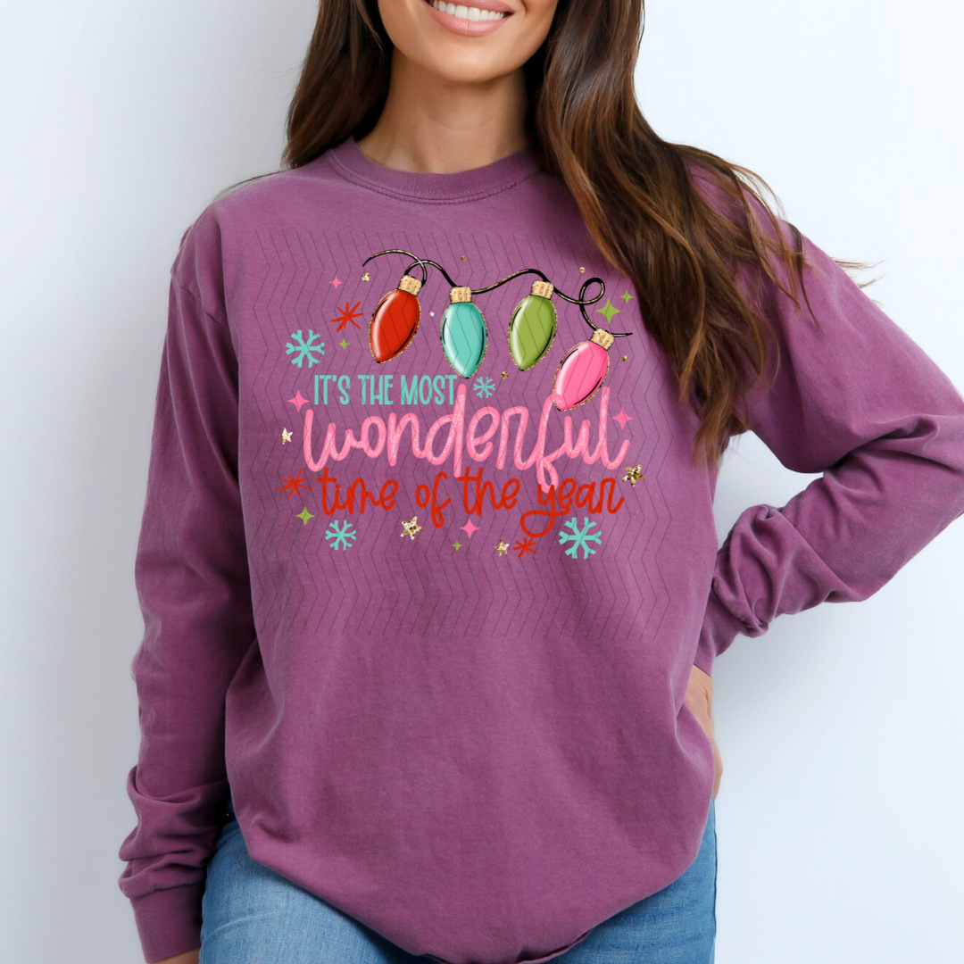 Wonderful Time String Lights DTF