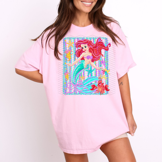 Colorful Mermaid DTF