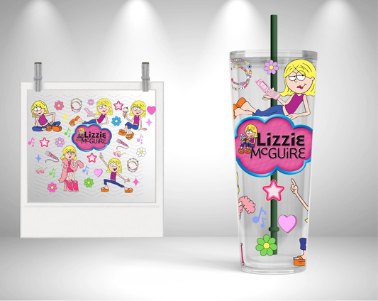 Lizzie 24oz UVDTF Wrap