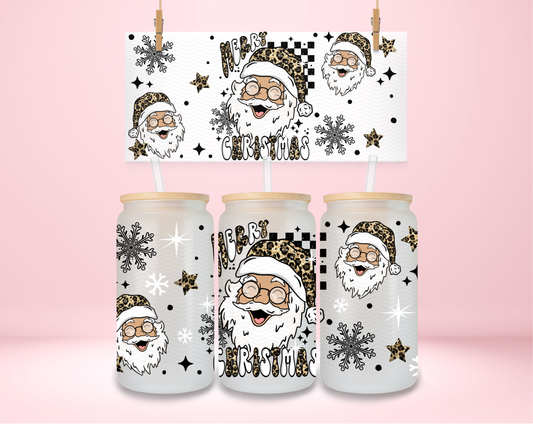 Leopard Light Skintone Santa UVDTF Wrap