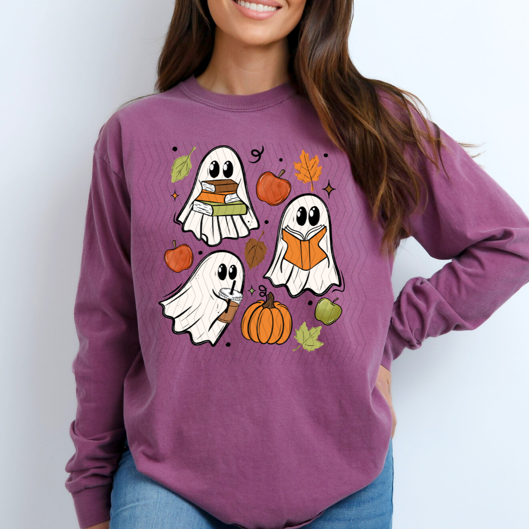 Fall Ghostie Books DTF