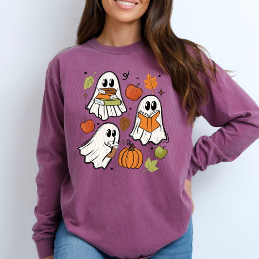 Fall Ghostie Books DTF