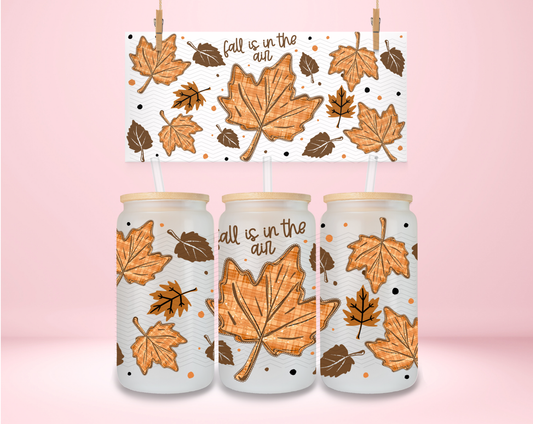 Fall Is In The Air UVDTF Wrap
