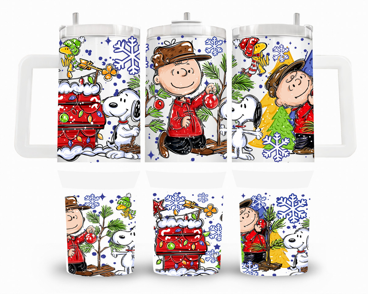 Charlie Christmas 40oz UVDTF Wrap