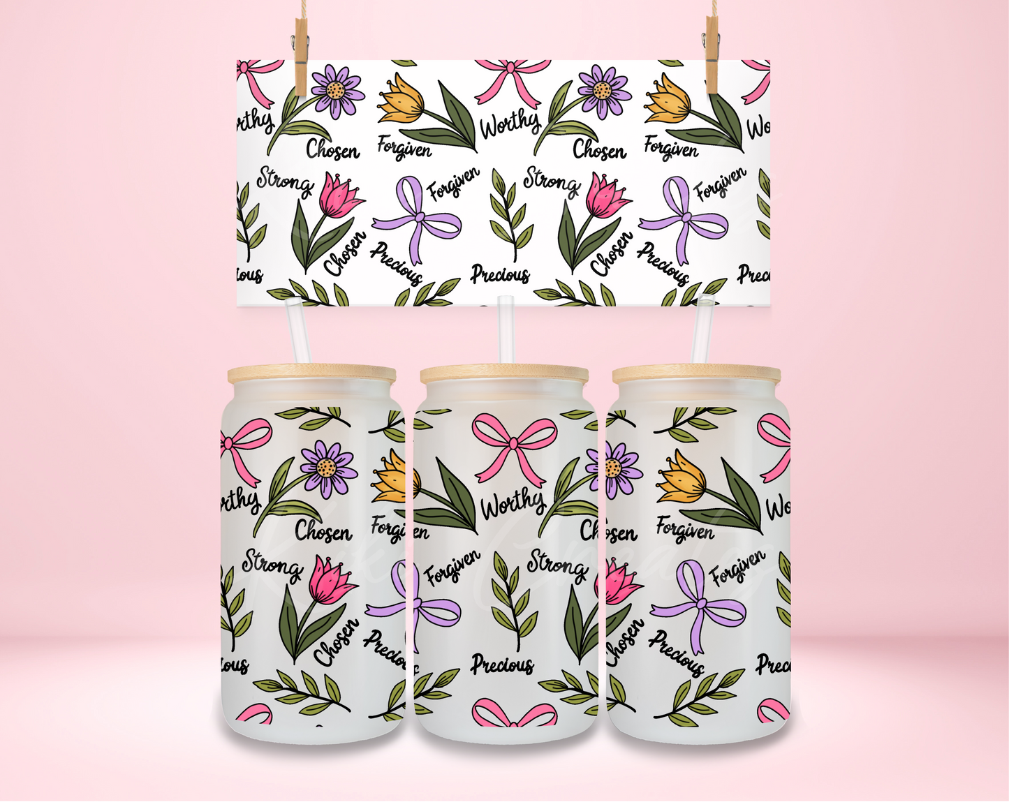 Faith Spring Coquette UVDTF Wrap