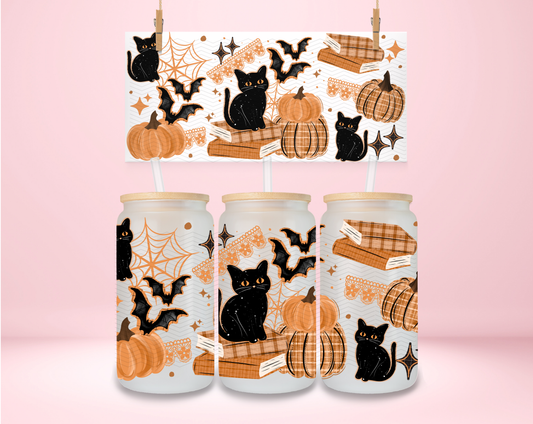 Black Cat and Plaid Books UVDTF Wrap