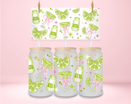 Margaritas and Bows UVDTF Wrap