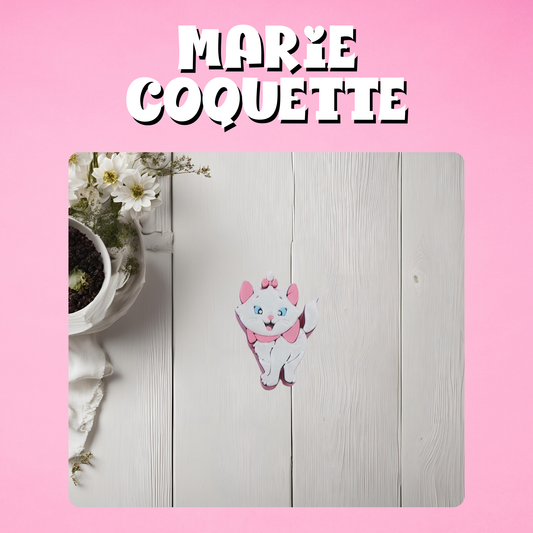 Marie Coquette Straw Topper