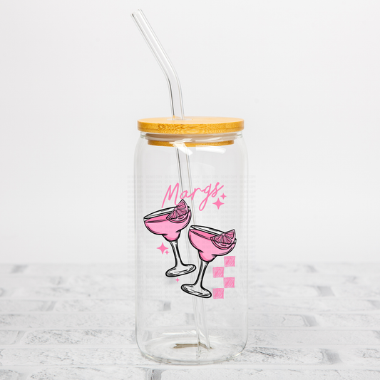 Pink Margs UVDTF Decal