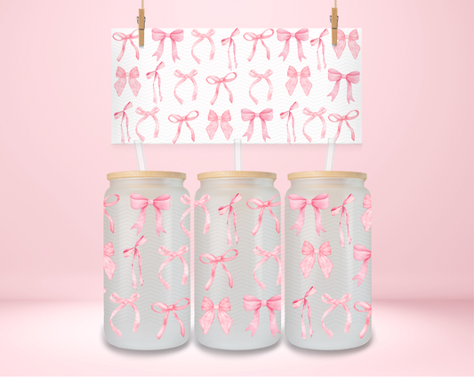 Coquette Bows UVDTF Wrap