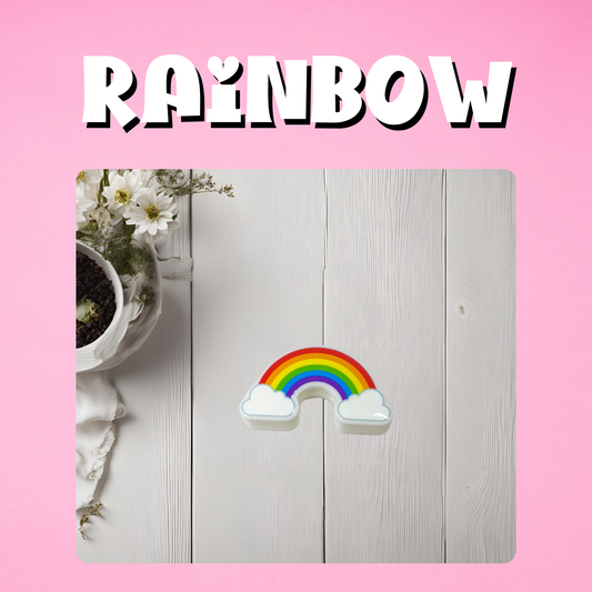 Rainbow 3D Straw Topper